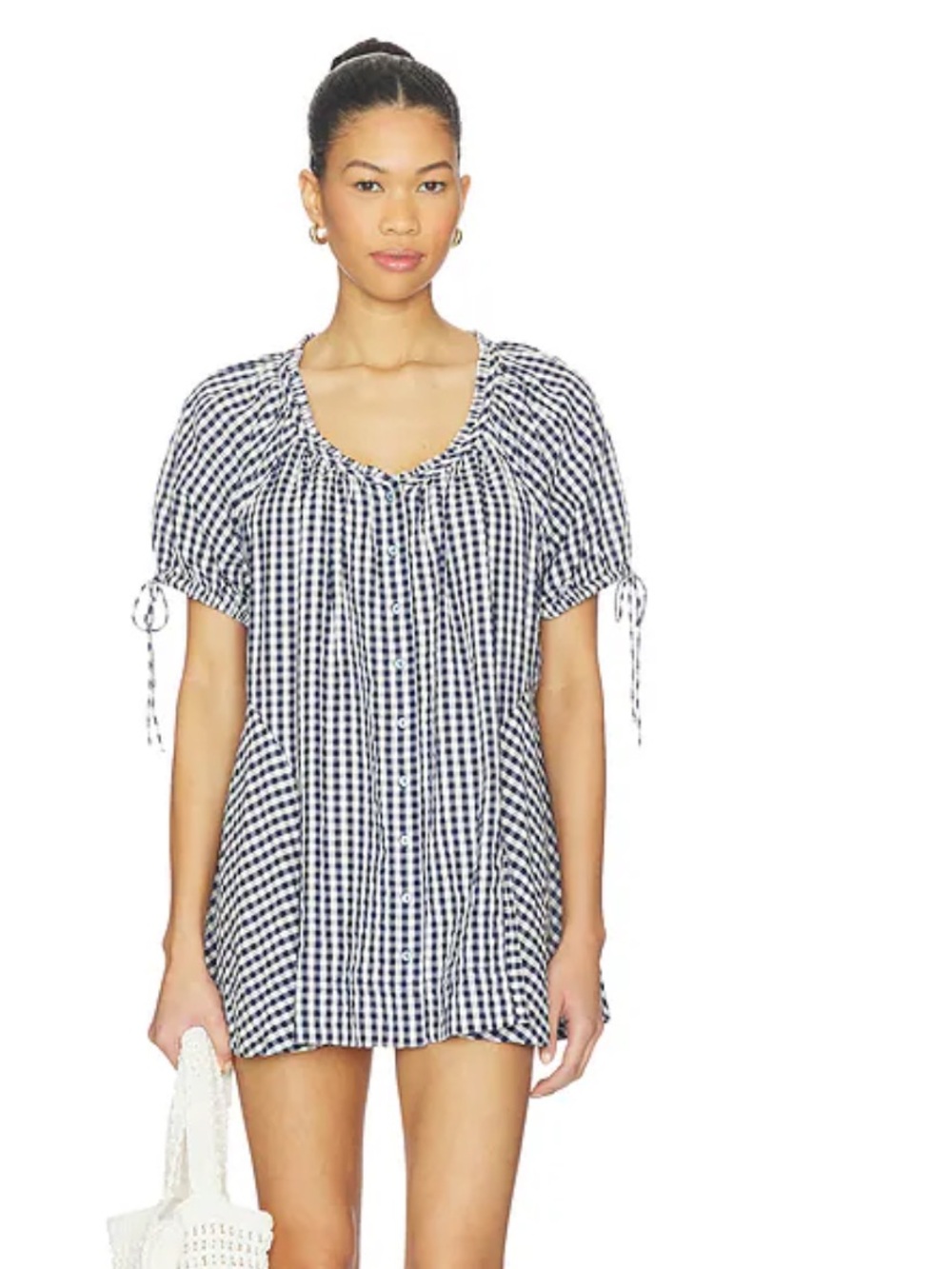 Free people Farley gingham tunic
